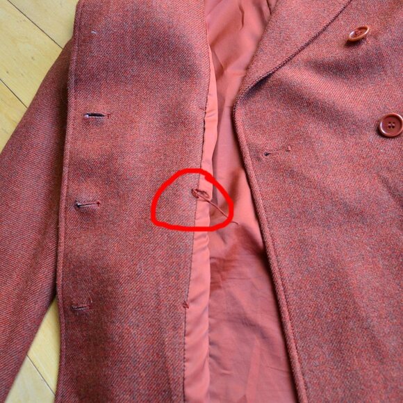 Theory Wool Double Breasted Blazer Size 2 - Picture 8 of 16